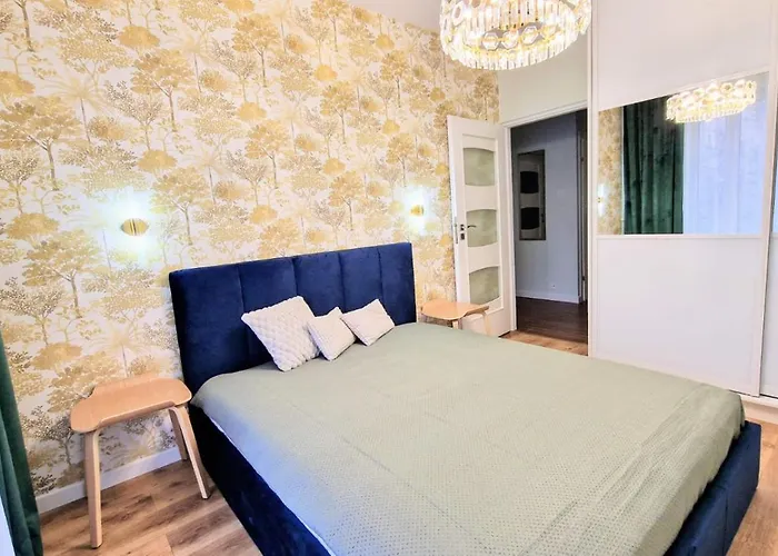 District&city Gateaway Free Parking! Apartman Łódź